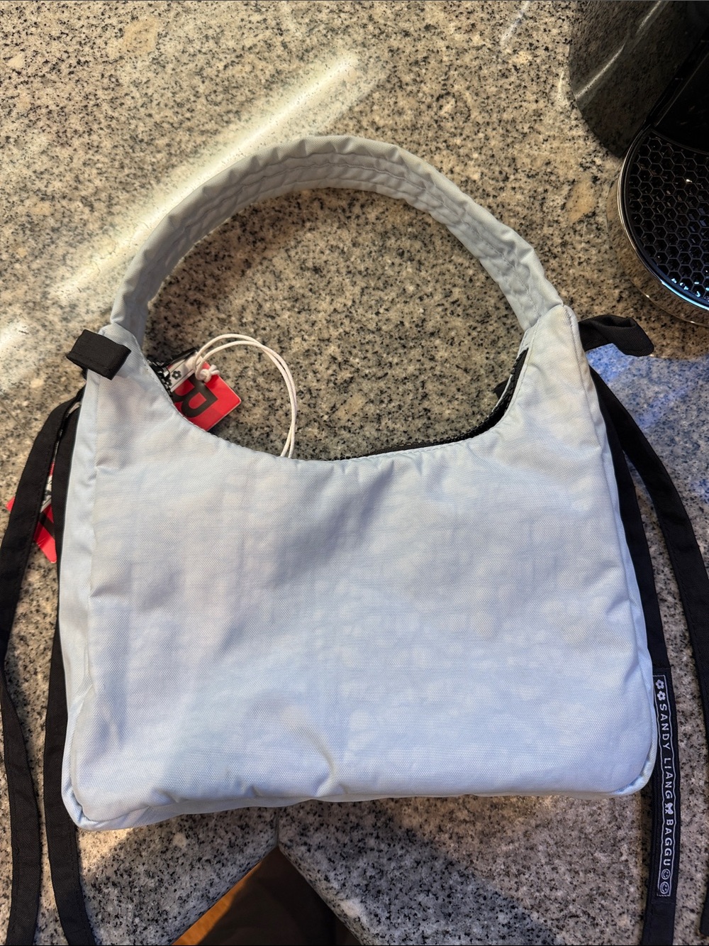 ✨ Like New Baggu x Sandy Liang Powder Blue Mini Bow Bag ✨ - Picture 3 of 6